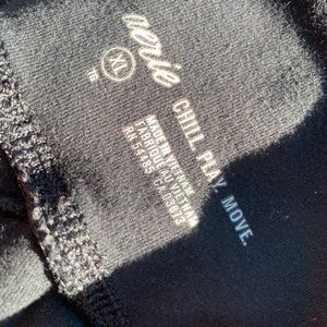 aerie chill,play,move black leggings
